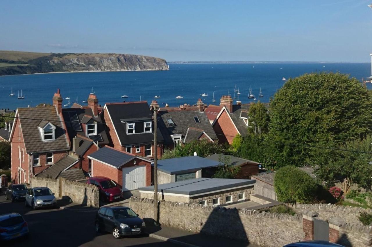 Elegant Edwardian 4-Bed House In Swanage Sea Views Villa Exterior photo